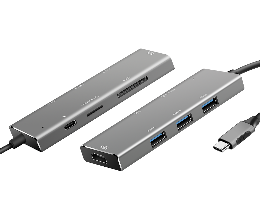 Adaptateur Hub USB-C-7 en 1 HDMI 