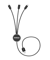 CÂBLE AVEC LOGO LUMINEUX 3-EN-1 FD15L