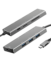 Adaptateur Hub USB-C-7 en 1 HDMI 