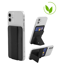 Recyclé Adhésif PU Support Téléphone & Porte-Cartes